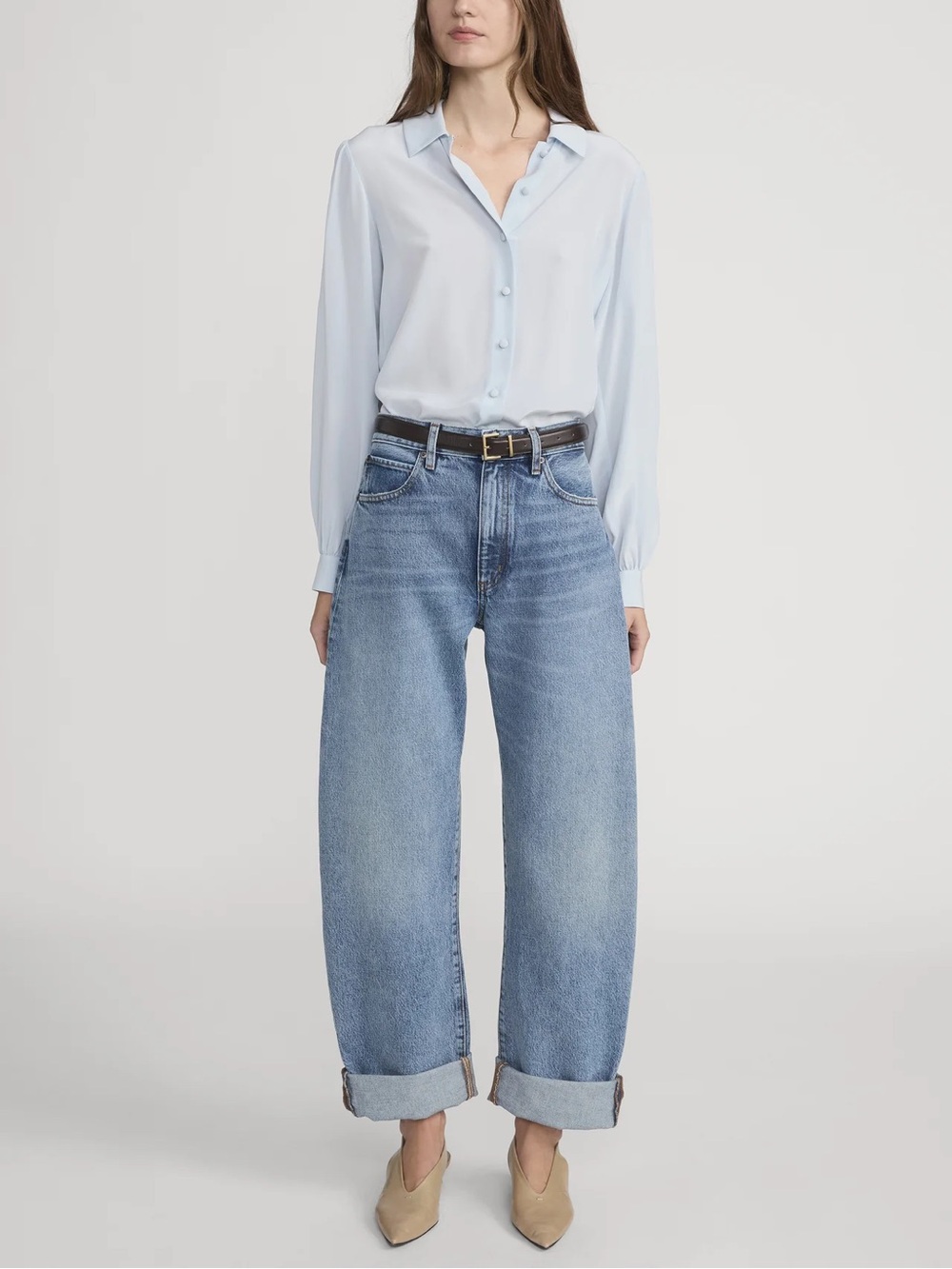 NWT FRAME Jeans - The Bubble - Tundra Wash Size 27
